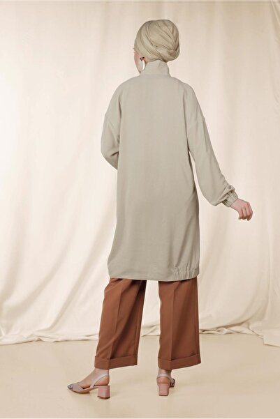 Alvina Elastic Tunic 4053 with Cuffs and Skirt Nib