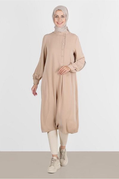 Alvina Tunic 42874 - Button Detailed