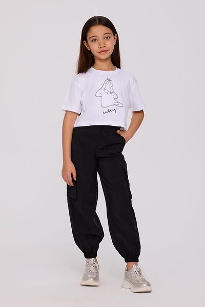 Iceberg Λευκό μπλουζάκι για κορίτσια BG Store