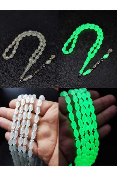 Lio20 Set of 5 Barley Cut Cat's Eye Prayer Beads Gift Accessory Prayer Beads