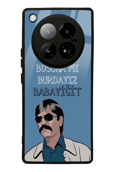 Spoyi Infinix Zero 40 4g Glossy Phone Case with Babayigit Design