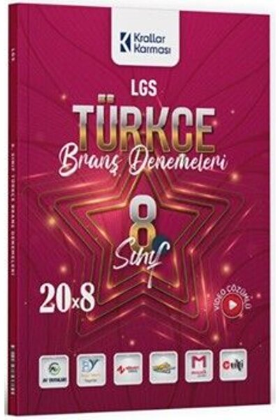 Krallar Karması Krallar Karması 8. Sınıf LGS Türkçe 20 x 8 Branş Denemeleri