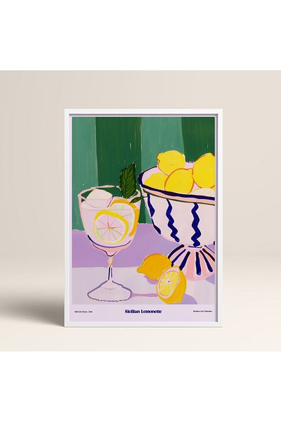 HOMEPACK Pictură cu un singur cadru din lemn Pictură poster dintr-o bucată TK/1409