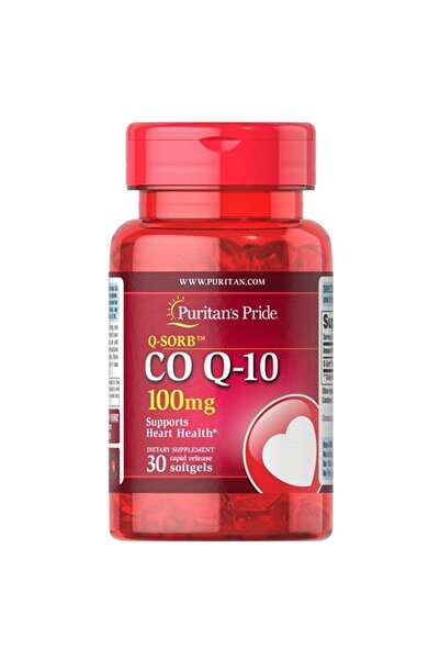 Puritan's Pride كبسولات كيو-سورب كو كيو-10 سريعة المفعول 100 ملغ - 30