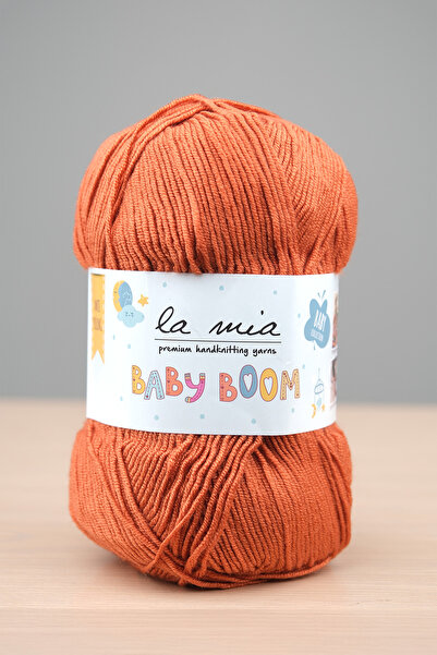 Lamia خيط بيبي بوم الفاخر المضاد للوبر 250 م/100 جرام بلاط-1210