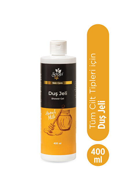 Selesta Life Bal Ve Süt Aromalı Bal & Süt Aromalı Duş Jeli Duş Jeli 400 ml
