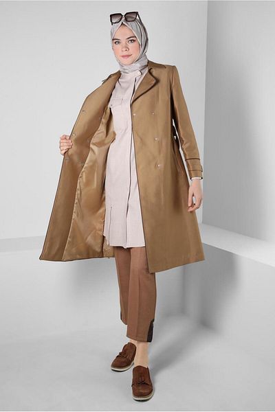 Alvina BELTED TRENCH COAT 10800