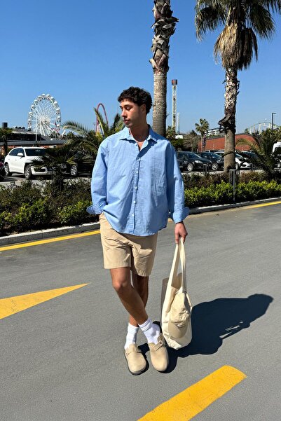 Flaw Wear Çizgili Oversize Gömlek