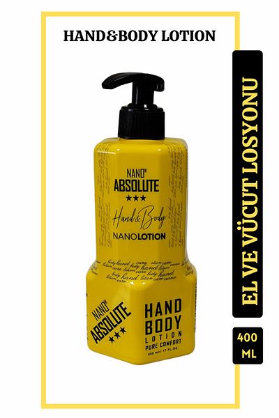 Nano Absolute 500 ml Hand and Body Lotion Pure Comfort Moisturizing and Soothing