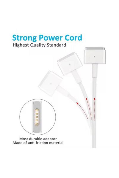 Generic MacBook Air charger, 45w charging compatible with RA1237, A1304, A1370, A1369, A1374, A1377, A1244