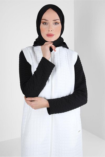 Alvina سترة منقوشة مبطنة 44302
