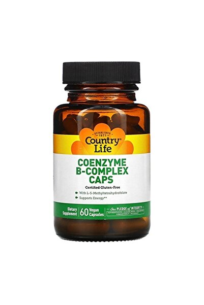 COUNTRY LIFE كبسولات مركب الإنزيم المساعد ب، 60 كبسولة