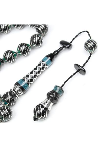 Skygo Oltu Stone - Mascot Fountain, Nightingale Embroidered Rosary