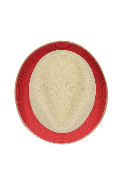 BM GİFT DESİGN Men's beach hat nature with pink
