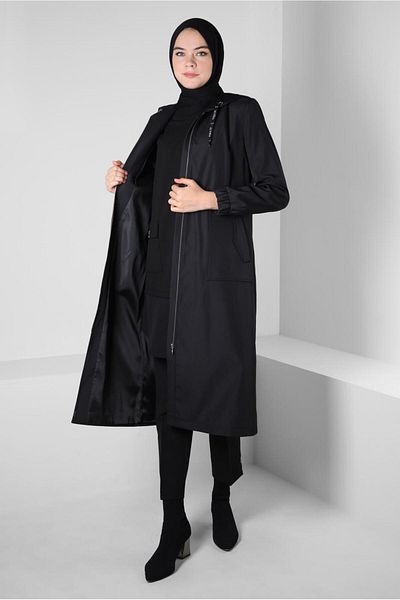 Alvina HOODED TRENCH COAT 10802
