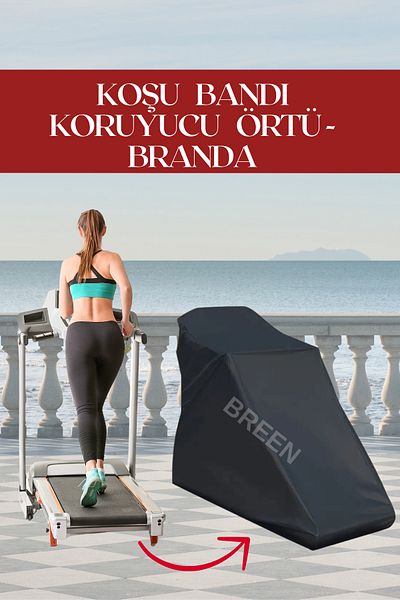 Breen Universal Mold Treadmill Pad Cover, Protective Case for Indoor and Outdoor, Water and Dust Proof