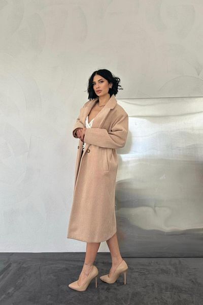 Kokosh moda Camel Long Coat