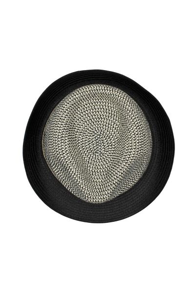 BM GİFT DESİGN Men's gray and black beach hat