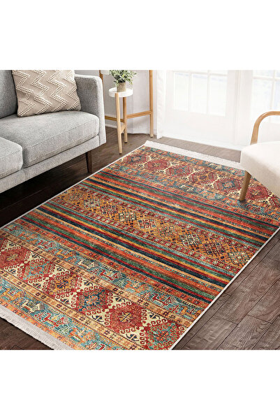 AD Home Kiremit Zemin Kilim Motifli Baklava Desenli Halı, Avangarde, Salon & ...