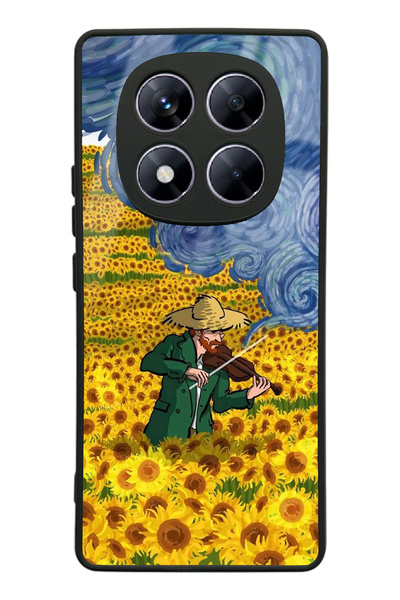 Spoyi Xiaomi Redmi Note 14 Pro Plus Glossy Phone Case with Violinist Design
