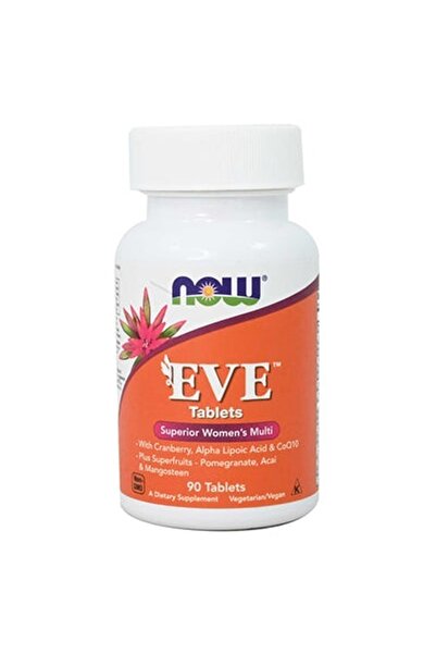 Now أقراص فودز إيف للنساء متعددة الاستخدامات 90 قرصًا