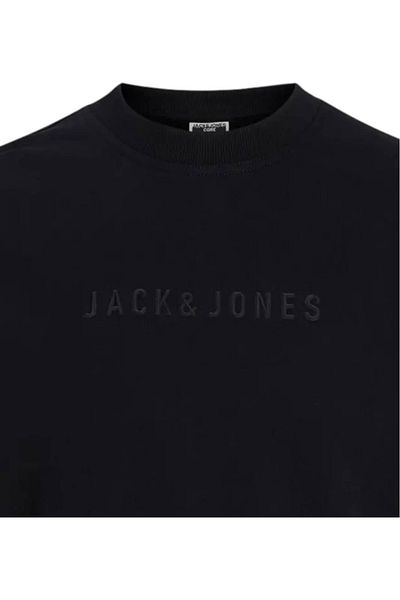 Jack & Jones Bluza JACK &JONES Recharge Mold Print - 12274501-Negru