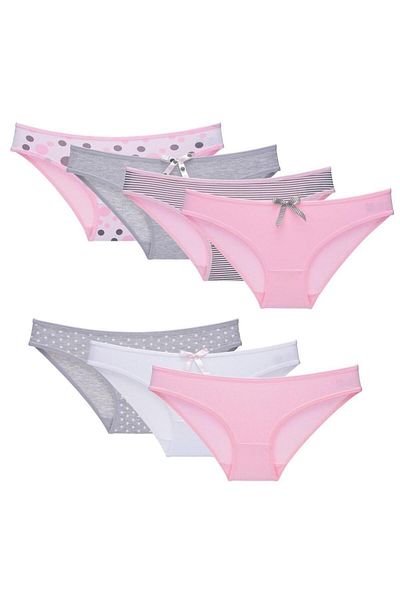 Nicoletta Chiloți de damă pachet 7 Lycra Mixcolor