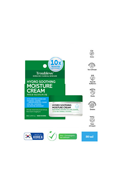 Troubless Çay Ağacı&4-terpineol Ve Panthenol Içeren Kore Üretimli Nemlendiric...