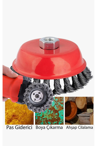 Genel Markalar Burgulu Çanak Fırça 65 mm