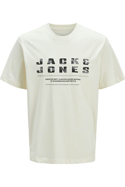 Jack & Jones Tricou JACK &JONES Reîncărcare Față - 12274716-Porumb Dulce