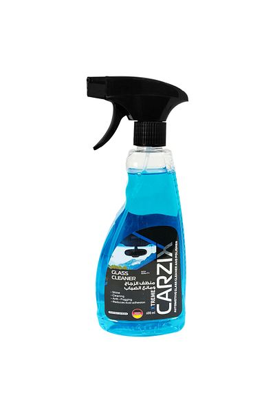 CARZIX Automotive Glass Cleaner 600ml – Shine, Anti-Fog, Dust Resistant