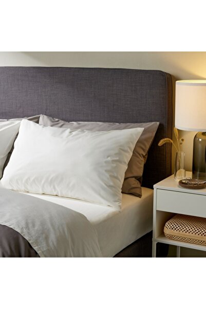 IKEA ULLVIDE White Sheet – Soft & Breathable Lyocell Cotton Blend (150x260 cm)