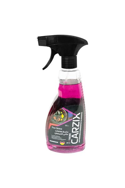 CARZIX 600ml Tire Polish – High Gloss Tire and Plastic Shine for Cars