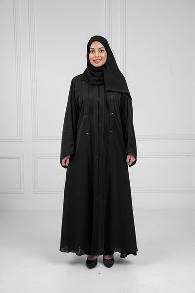 LAVİNİA Lavinia women's abaya, half-cloche, with excellent soft fabric