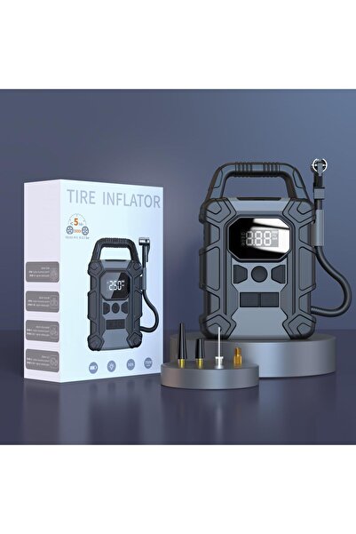 idragon Şarjlı, Dijital Basınç Göstergeli, Powerbank Özellikli, 150psi, Taşın...