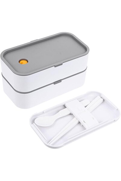 COOYA Double Stainless Deck Lunch Box,With Storage Bag,Leakproof,Portables,Easy to Clean