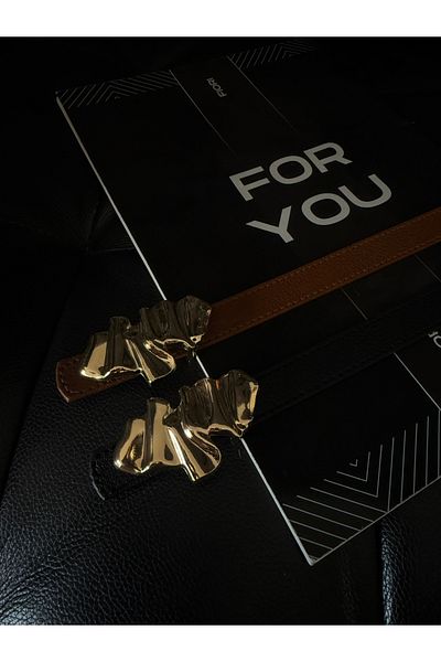 Fiori تصميم مشبك حزام المرأة، حزام معطف، حزام القميص، حزام اللباس