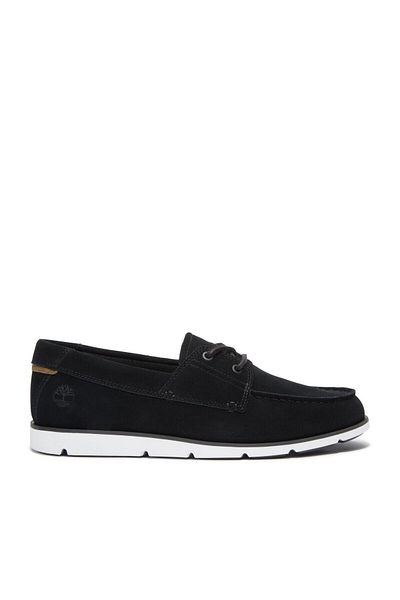 Timberland Ανδρικά μαύρα Loafer παπούτσια Grafton Bay Lace Up