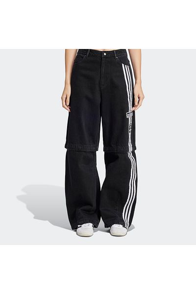 adidas Γυναικείο Μαύρο Φούτερ Τζιν Παντ Jd0082