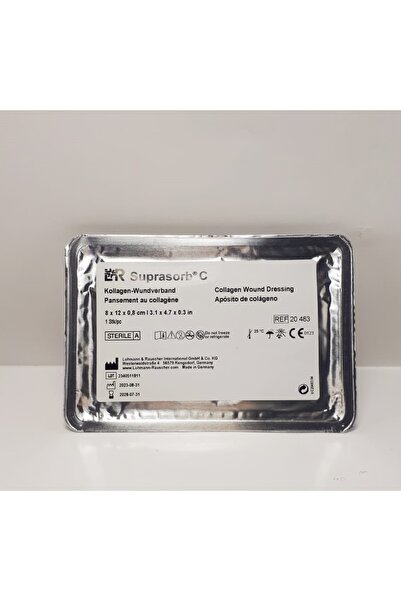 Lohmann & Rauscher Suprasorb C Kolajen İçerikli Yara Örtüsü 8cm X 12 cm X 0,8...