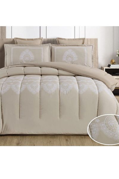 Moon Luxury 4-piece duvet set, single size (220x170cm), fits a bed measuring 120x200cm