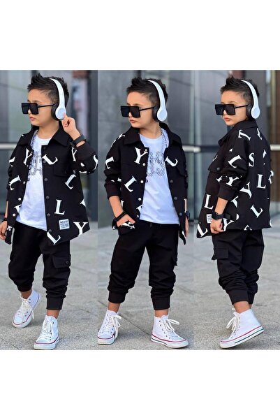 woltybaby Erkek Çocuk 3'lü Spor Takım  Yüksek Kalite