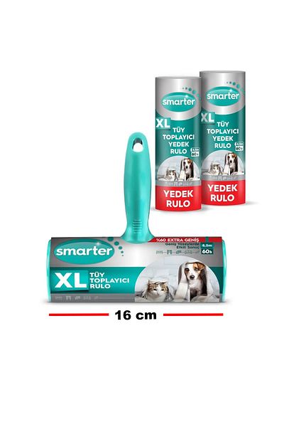 SMARTER 2 Spare Rolls - Xl Hair Collector Cat