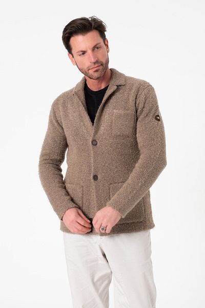 Tony Montana Мъжко плетено яке Lux Tech Classic Pattern от вълна - TC-1016