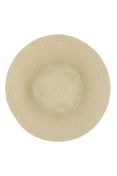 BM GİFT DESİGN Women's beach hat, nature, wide brim