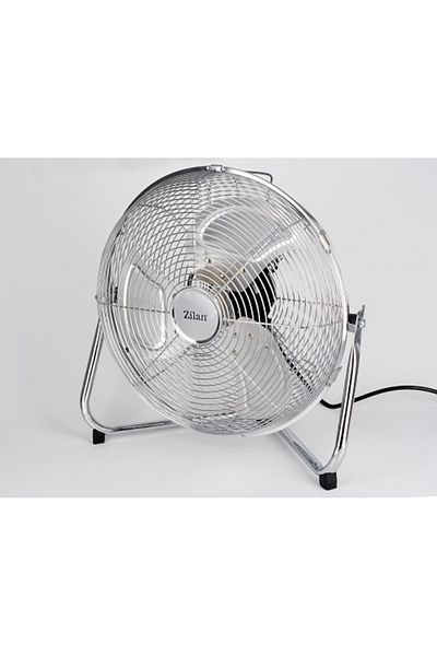 Zilan Stainless Steel Fan With Stand Zln-2348, Power 50 W, Diameter 36 Cm, 3 Ventilation Speeds