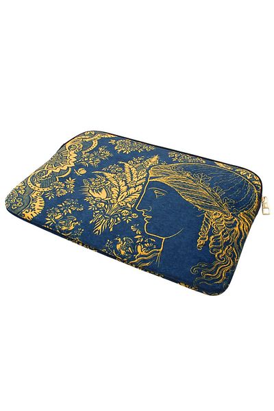 NO BRAND Husă colorată pentru laptop, din catifea, brand Muziy, model ANTIQUE, 13"