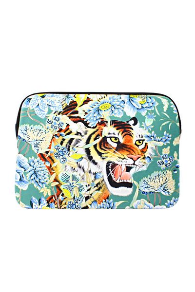 NO BRAND Husă colorată pentru laptop, din catifea, brand Muziy, model JUNGLE, 13"