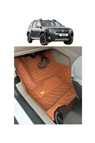 8D Dacia Duster 2010-2017 Arası Araca Özel 8D Havuzlu Paspas Takımı