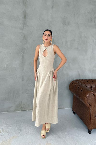 Seda Yalçın Atelier Φόρεμα από πέτρα Premium με γιακά